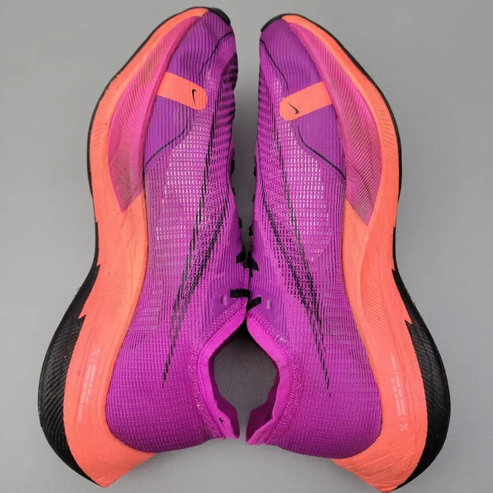 Nike ZoomX Vaporfly Next% 2 Shoes Womens 10.5 Purple Running Sneakers CU4123-501